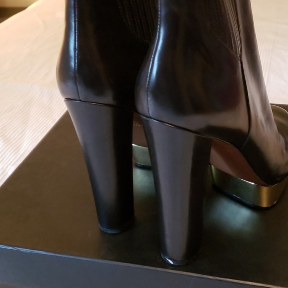 SOLD 📣 HP RACHEL ZOE Leather Platform Bootie - Picture 4 of 5